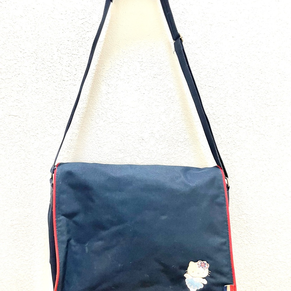Hello Kitty Angel Navy and Red Laptop Bag